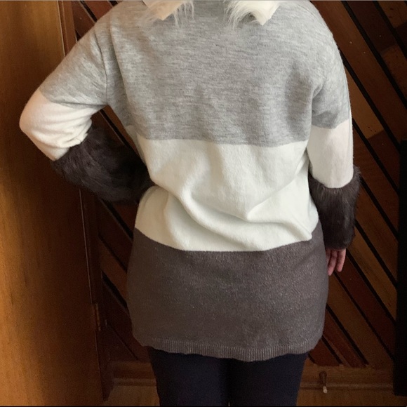 Faux fur cardigan - Picture 6 of 6